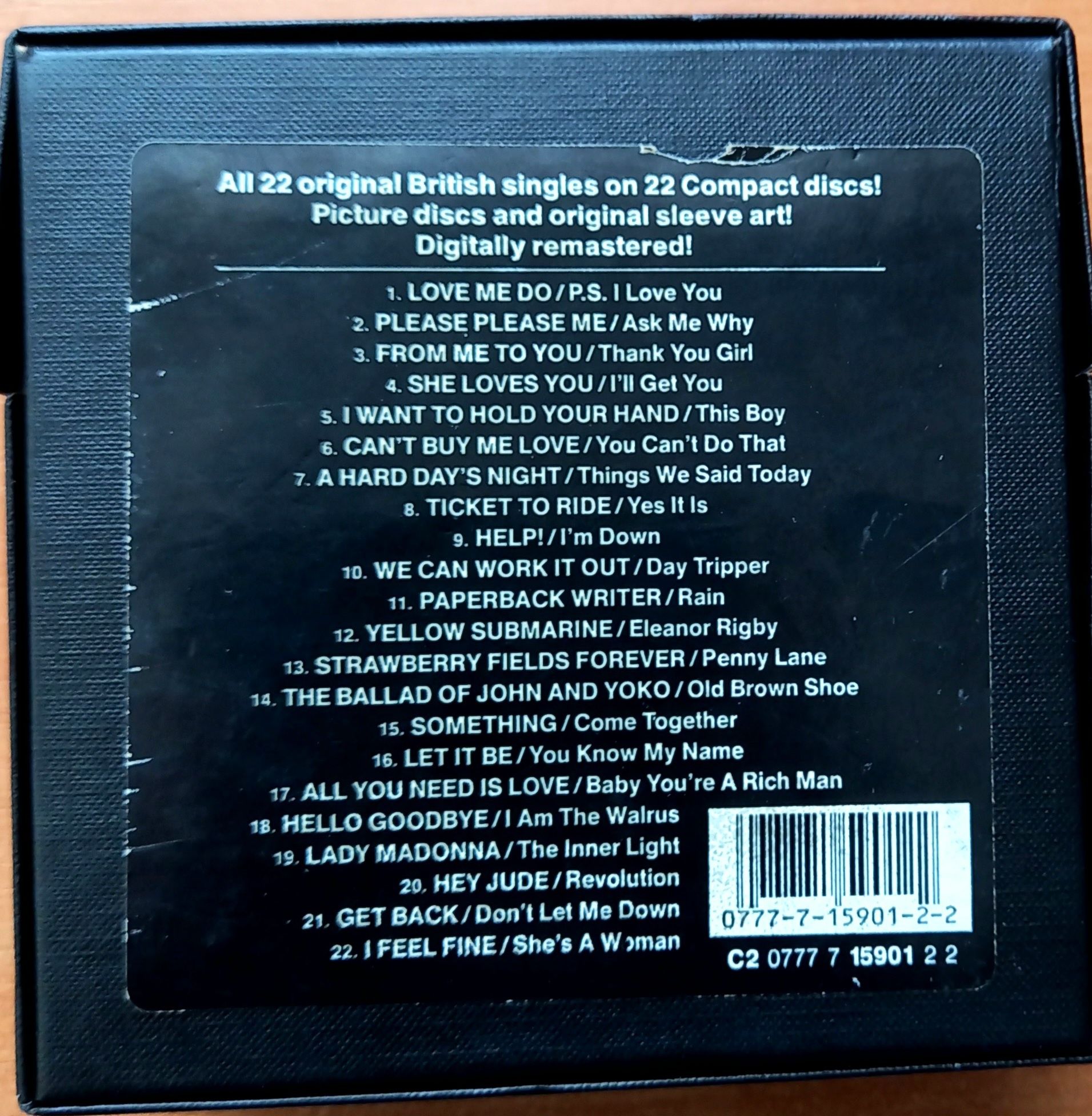 Beatles - CD Singles Collection (22 CD BoxSet) (USA)