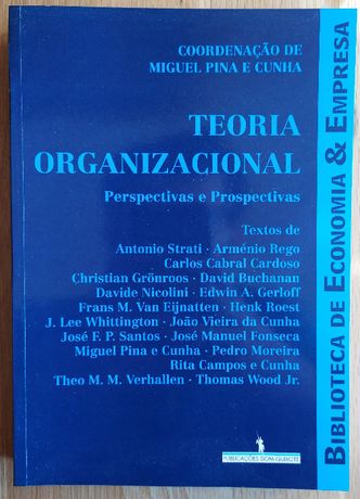 Livro "Teoria Organizacional - Perspectiva e prospectivas"