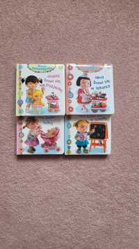 Zestaw 4 książek serii " Mała Dziewczynka" dla dzieci ksiażka