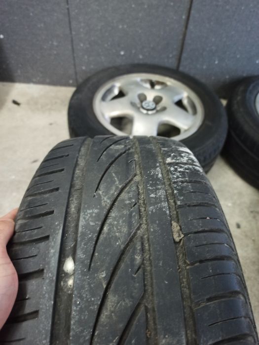 Alufelgi+opony 5x100 *VW golf*