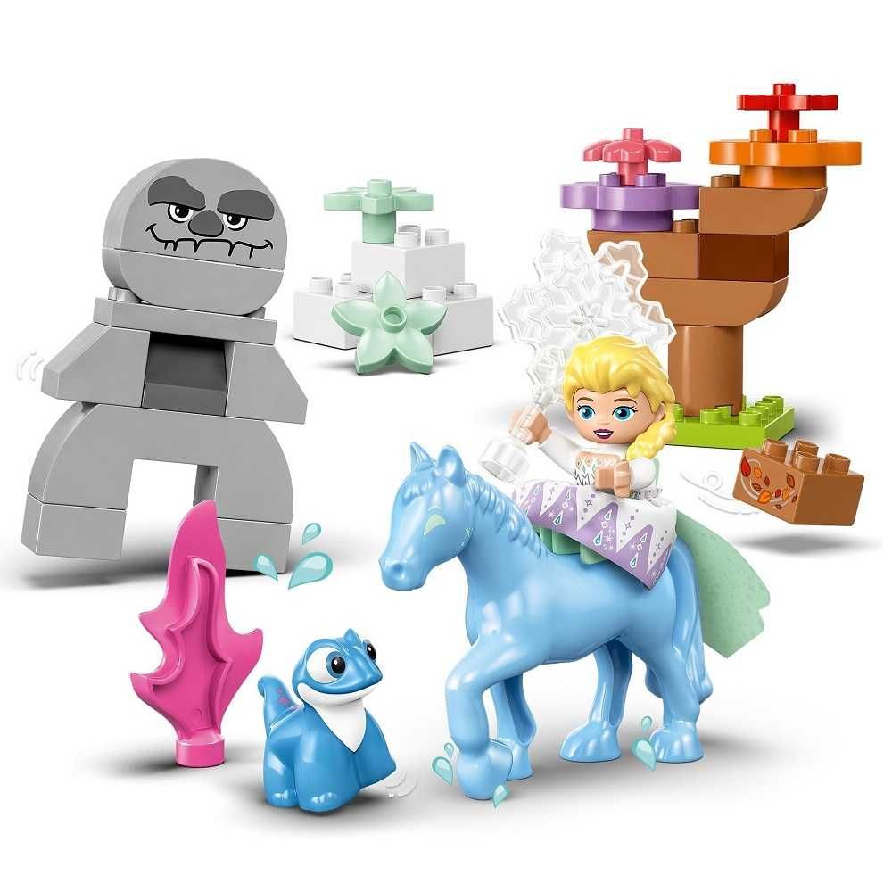 Klocki Lego Duplo Disney Frozen 10418 Elza i Bruni w zaczarowanym