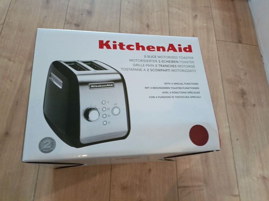 Nowy Toster opiekacz KichenAid czerwony