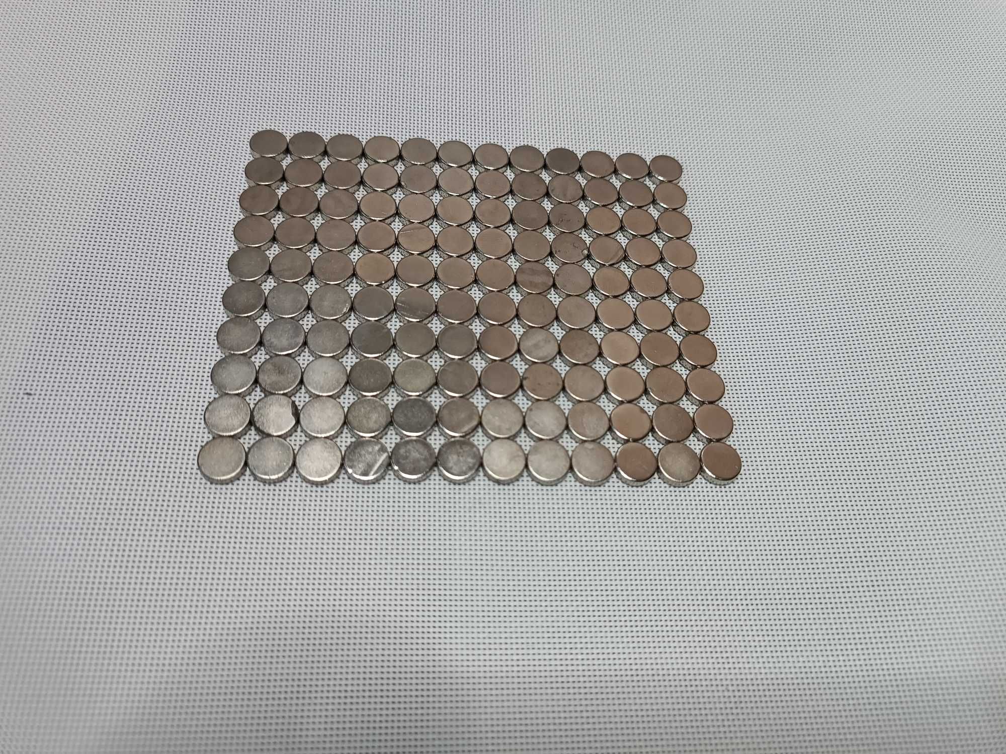 Magnes neodymowy okrągły ok 12 x 3 mm 120szt