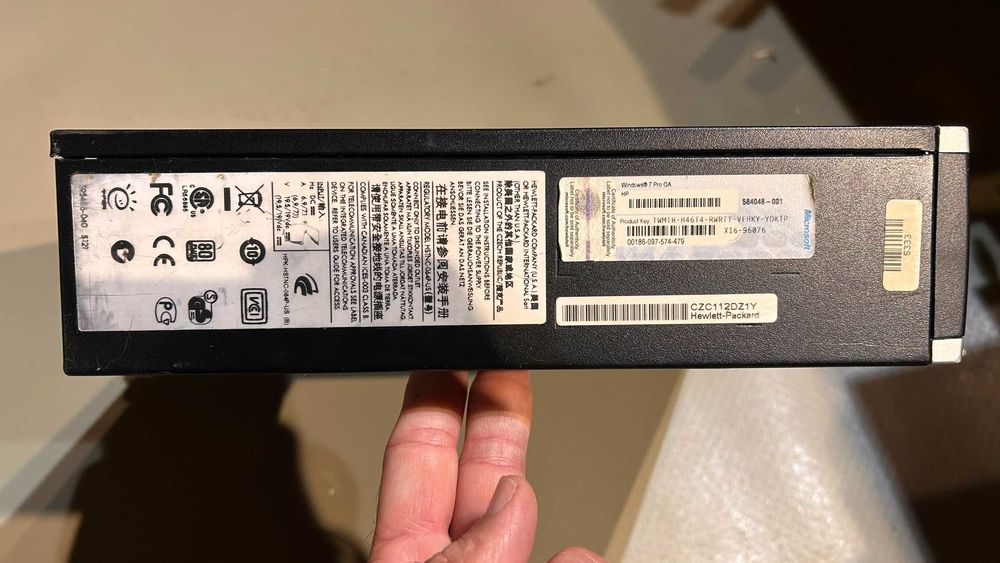 PC Fixo HP – SSD + 8GB RAM – Rápido e Pronto a Usar