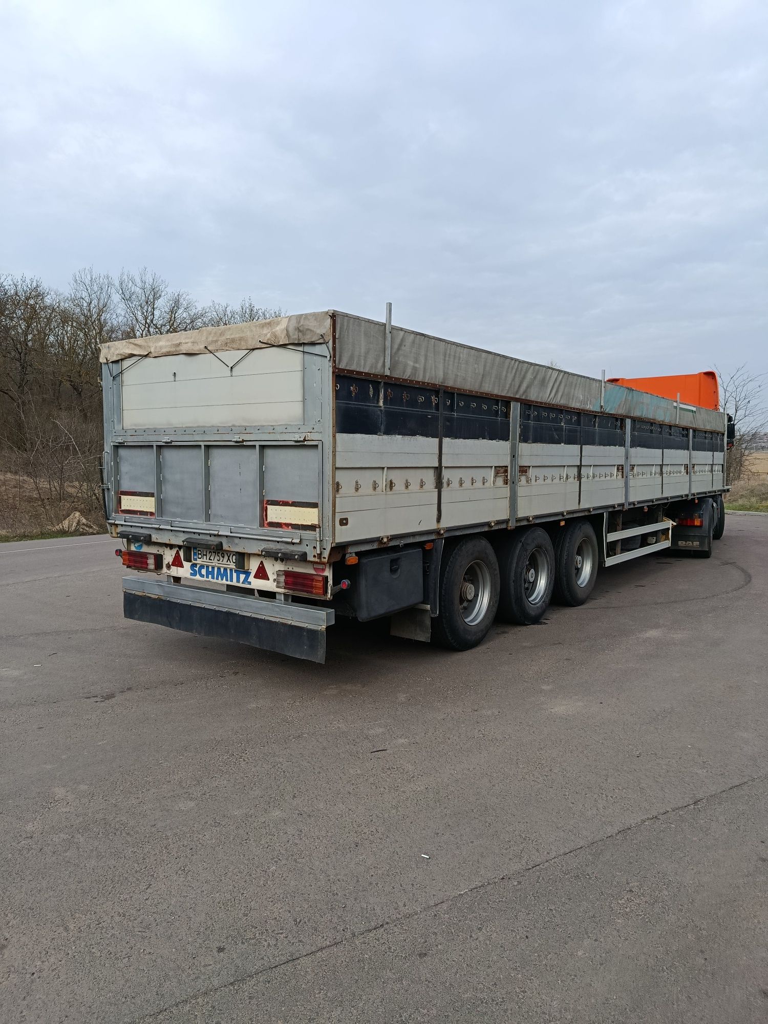 Даф430 е2 простая топливная.