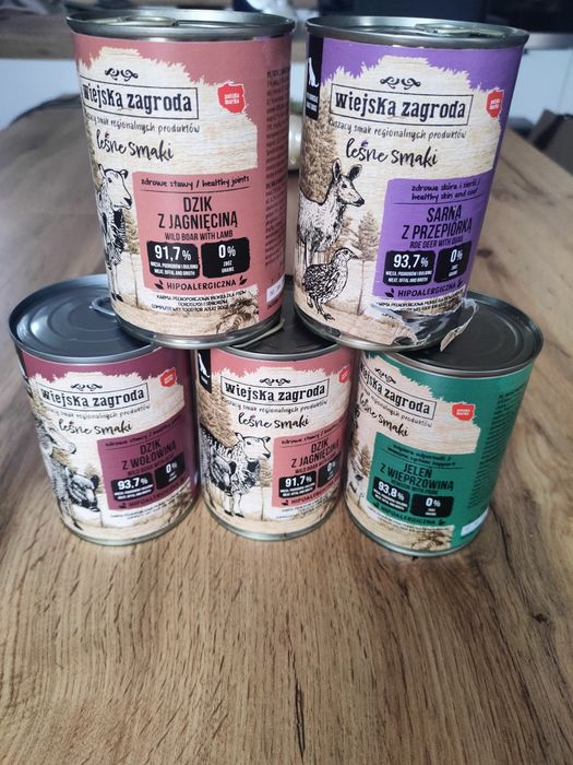 Karma hipoalergiczna dla psa Wiejska Zagroda leśne smaki