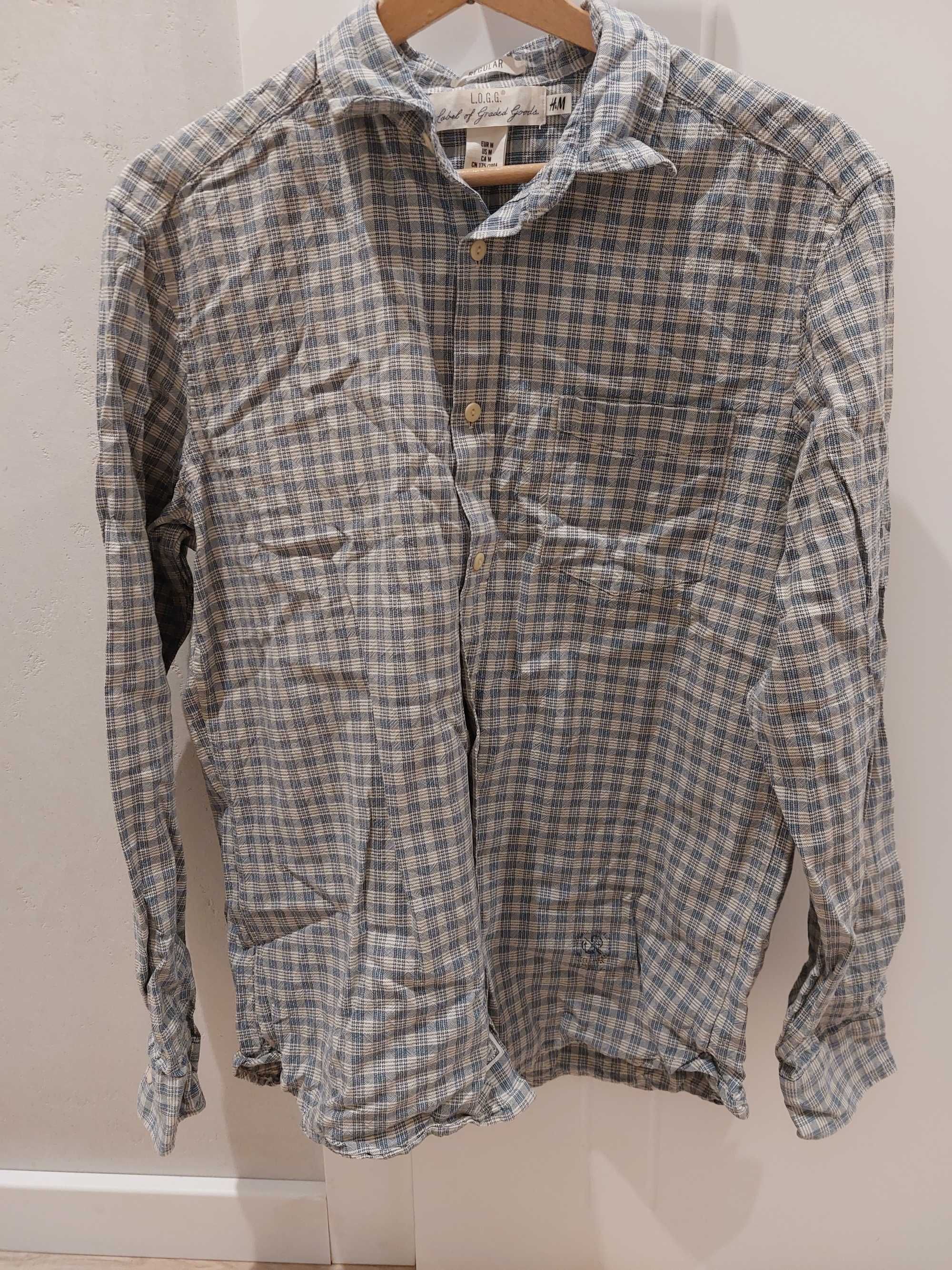 Koszula męska H&M Logg M regular