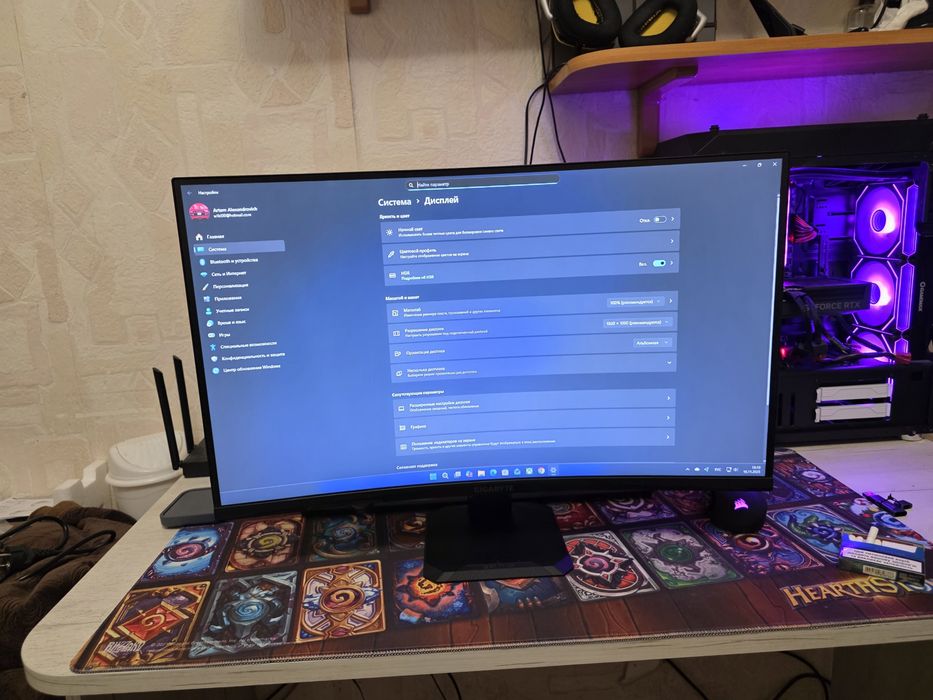 Монитор GIGABYTE GS27FC - 27" 180Hz