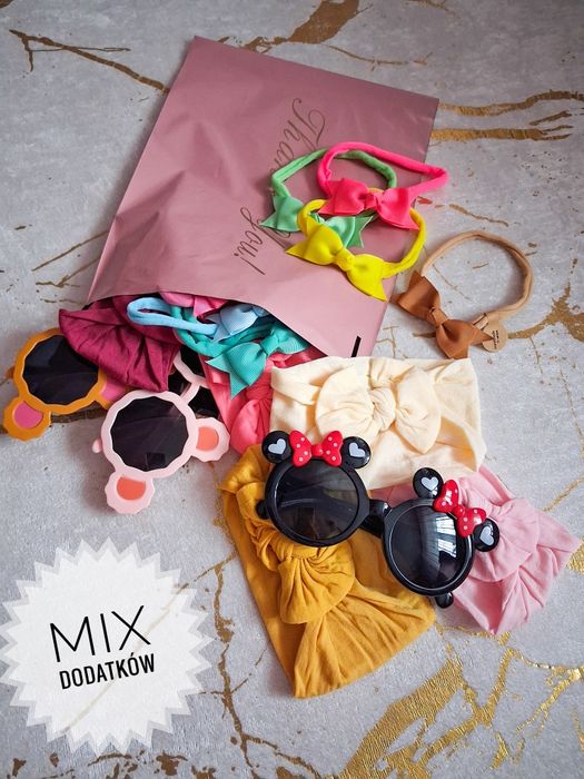 Mystery box mega paka zestaw mix dodatków akcesoria dla dziewczynki