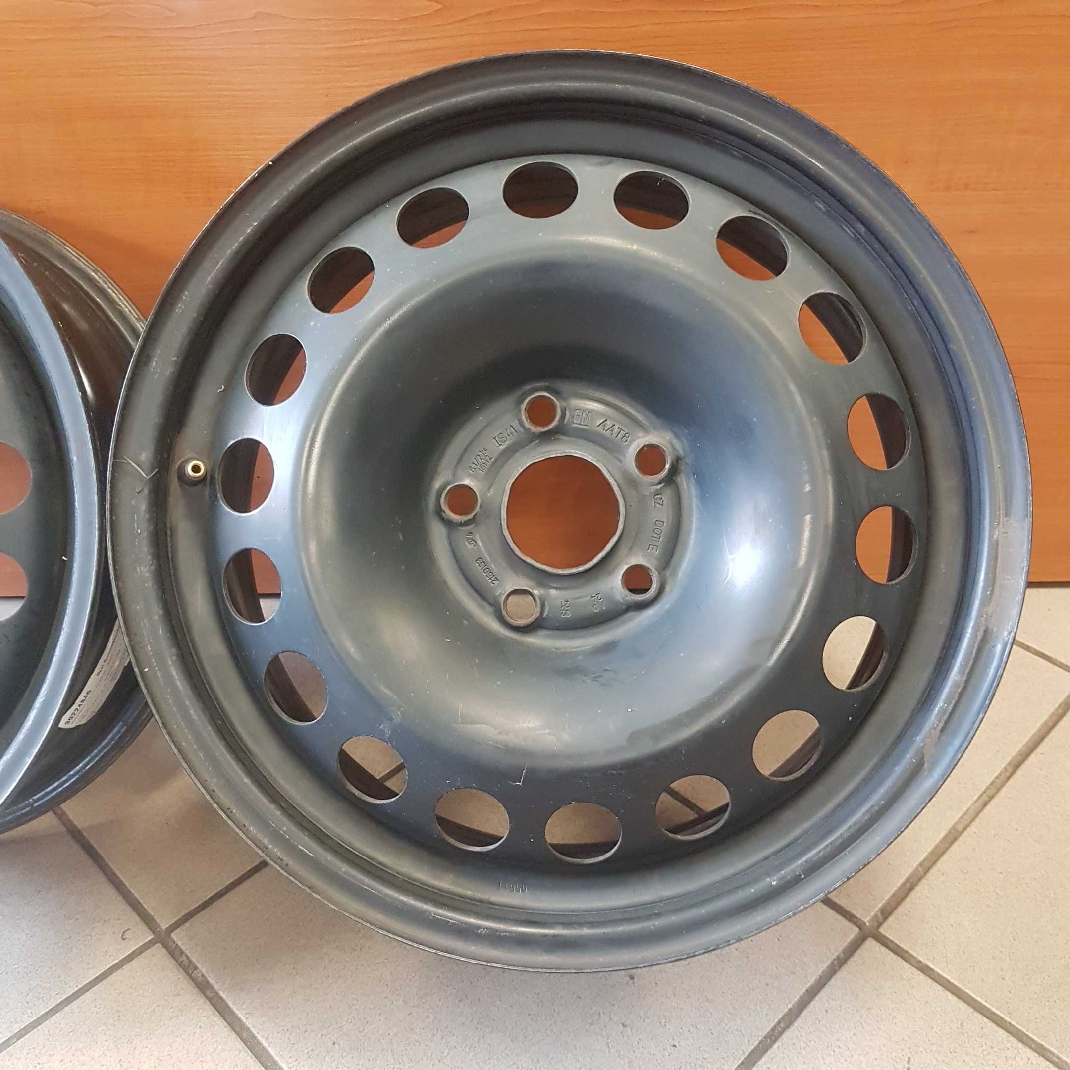 2 X Felga stal. 6,5Jx16 ET41 5x105 Oryginalna OPEL.