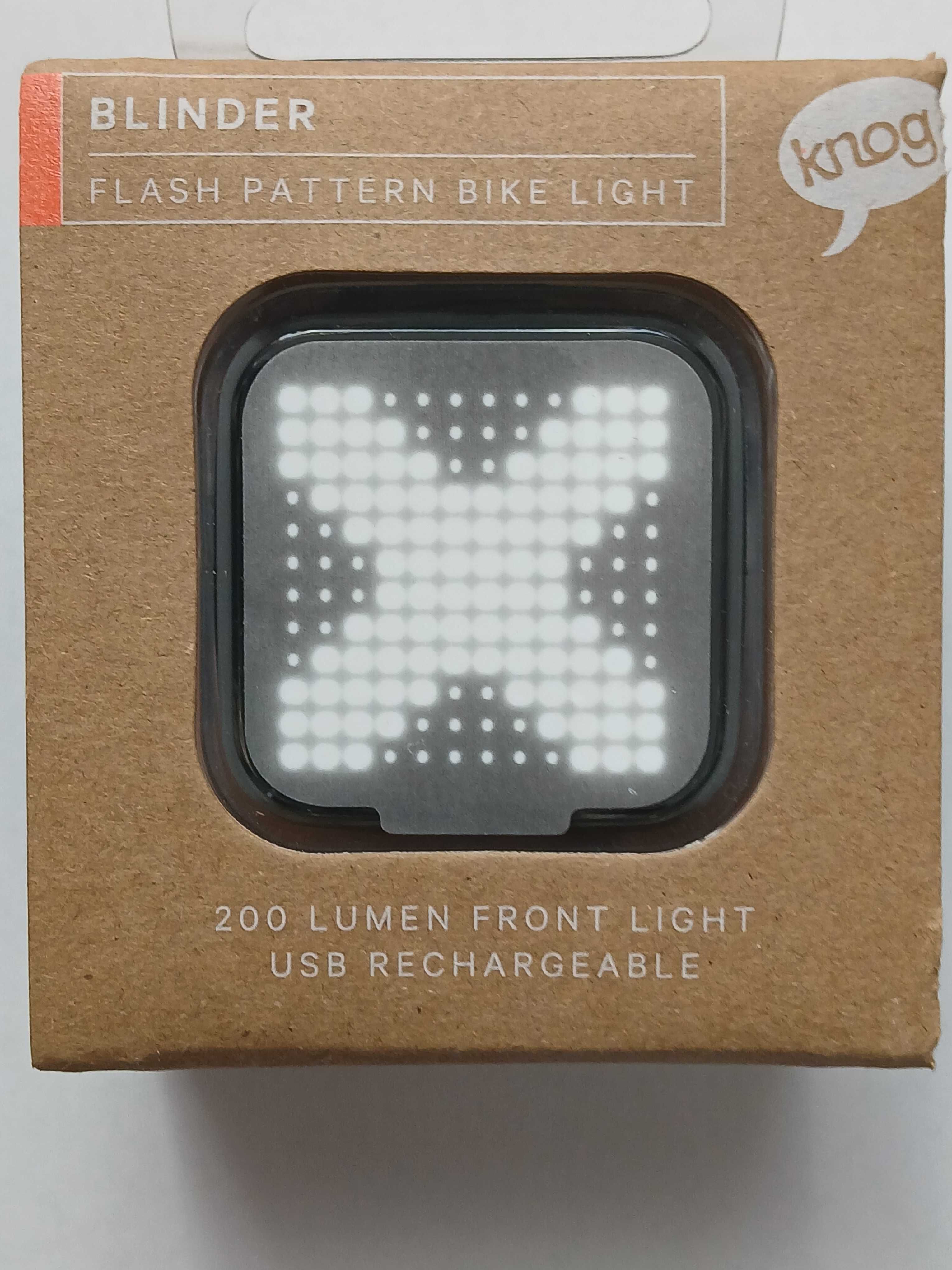 Lampki rowerowe tylna i przednia Knog Blinder - X *nowe*oryginalne