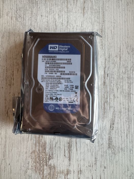 Жорсткий диск Western Digital WD5000AAKX 500Gb