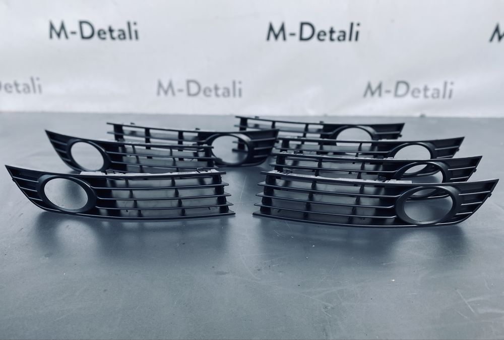 Решітка птф під противотуманку Ауді А4 Б6 решотка Audi A4 B6 розборка