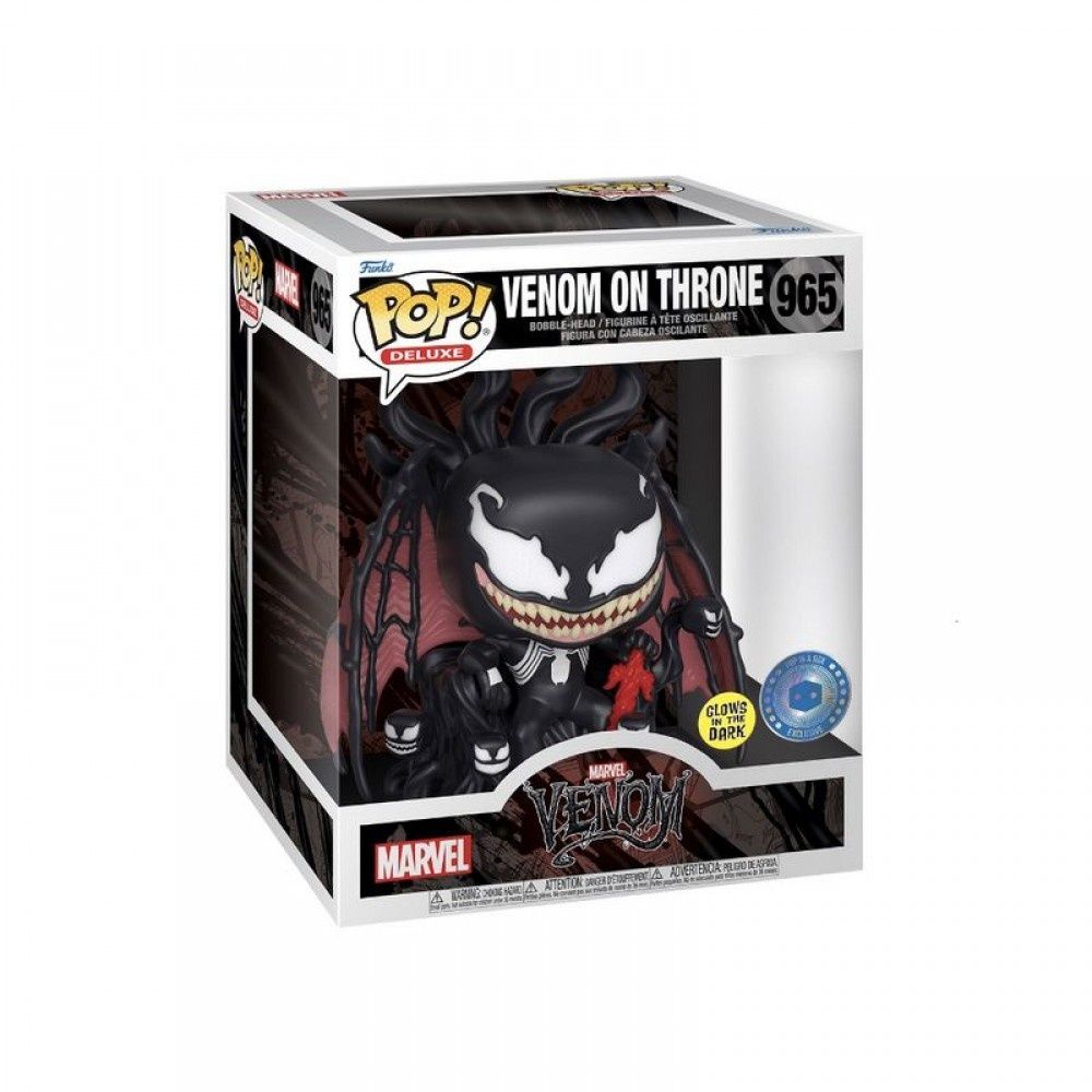 Оригінальна Funko PоP Venom (on Throne) Deluxe / Фанко ПоП Веном