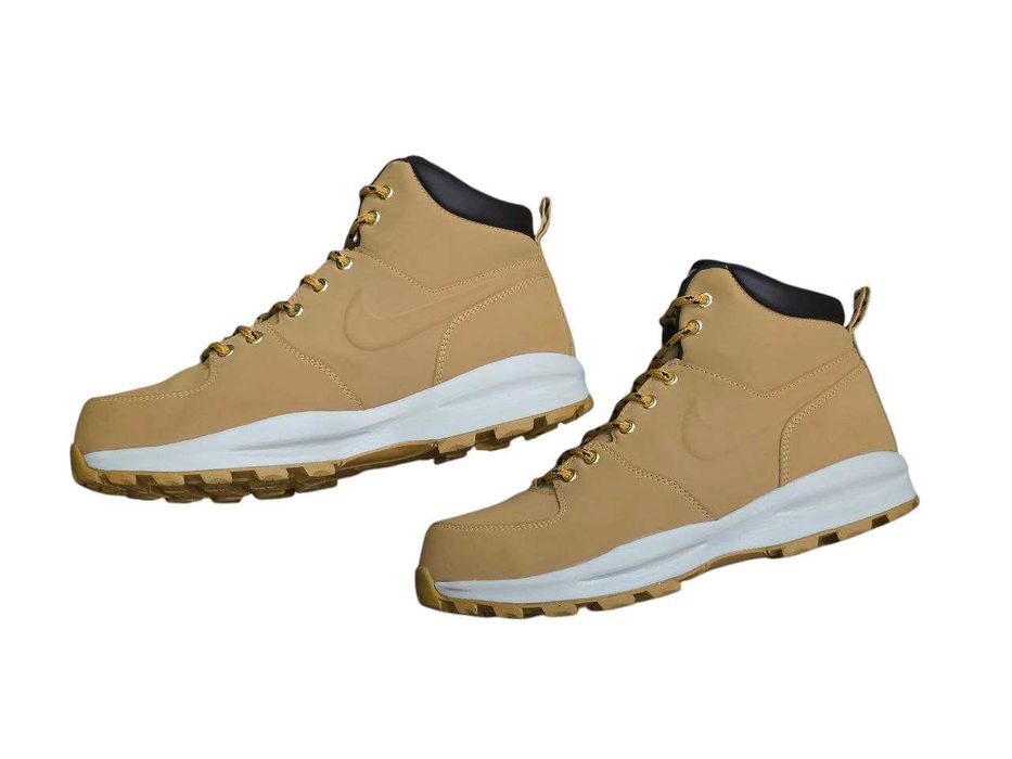 Кожаные мужские ботинки мужские Nike Manoa Leather Оригинал