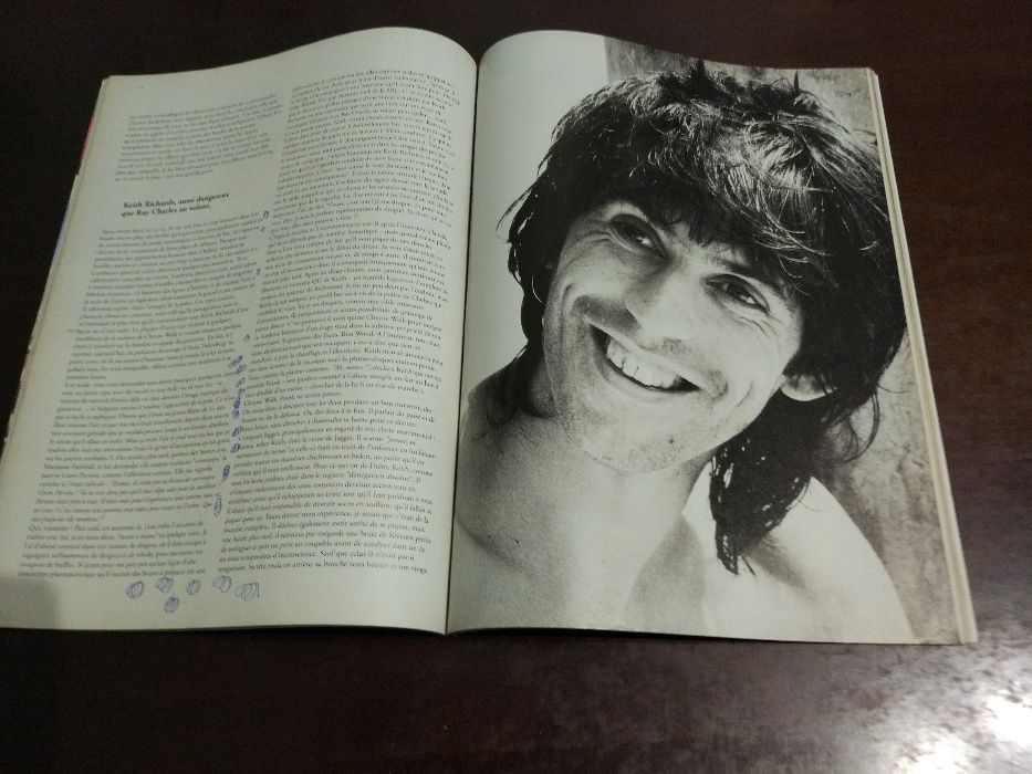 Rolling Stones *Passe,present et futur* revista francesa excelente