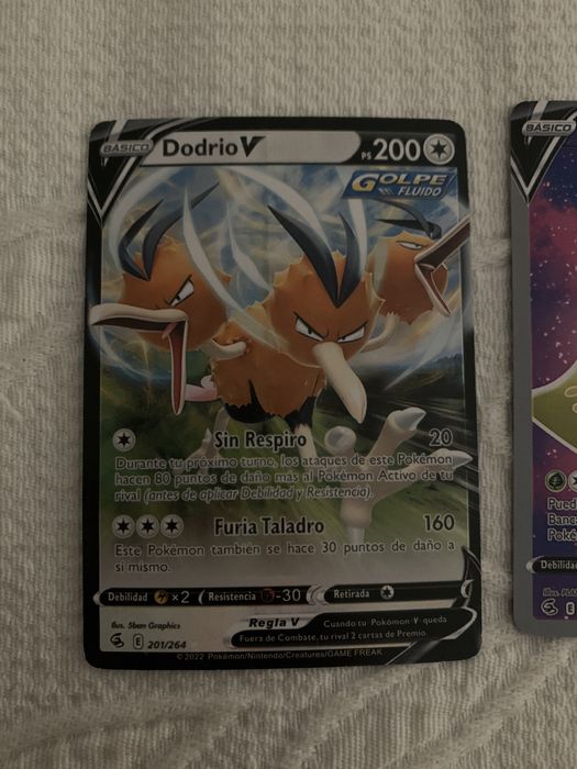 3 cartas de pokémon especiais