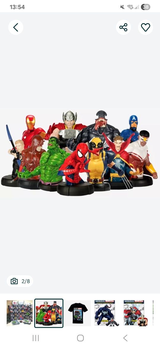 Coleção Bustos Marvel - Planeta DeAgostini
