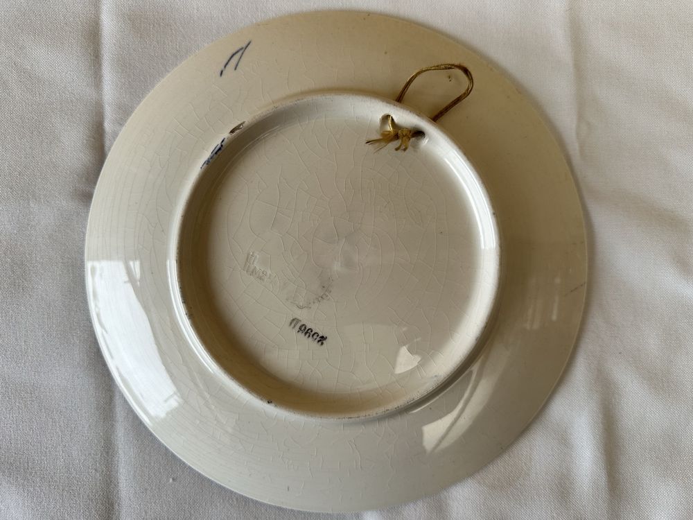 Talerze scienne Vintage Villeroy & Boch