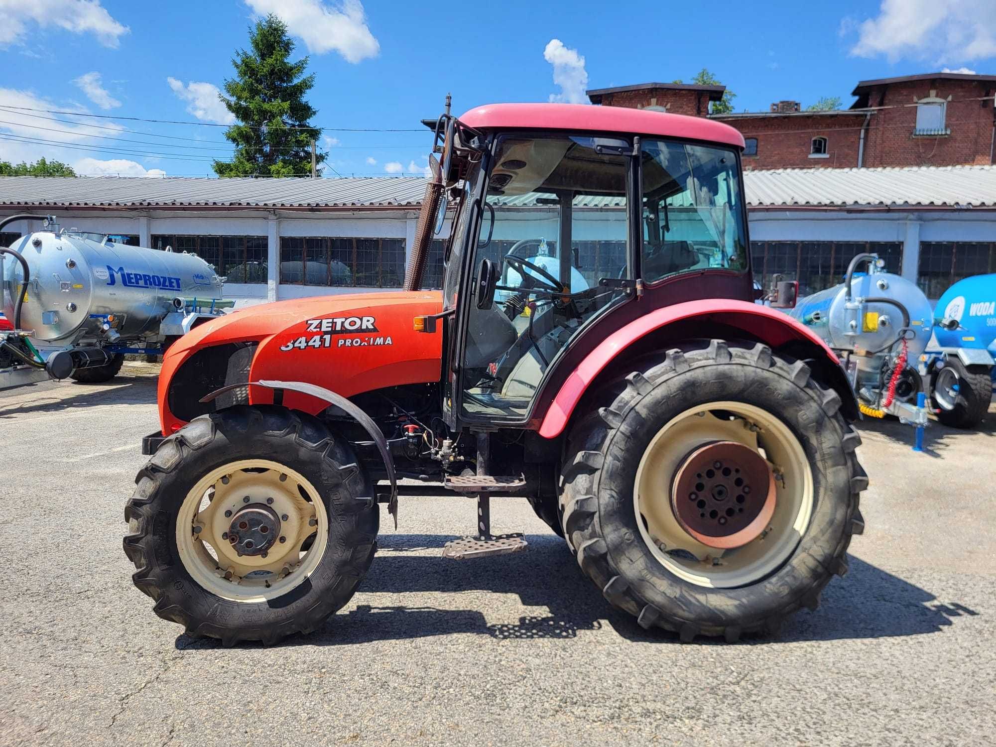 Zetor Proxima 8441 napęd 4x4 pneumat 3 pary hydrauliki bogata wersja