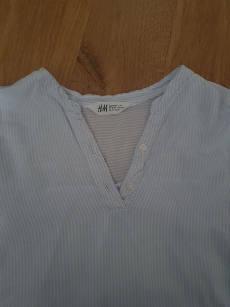 Koszula bluzka dziewczęca 164 H&M paski