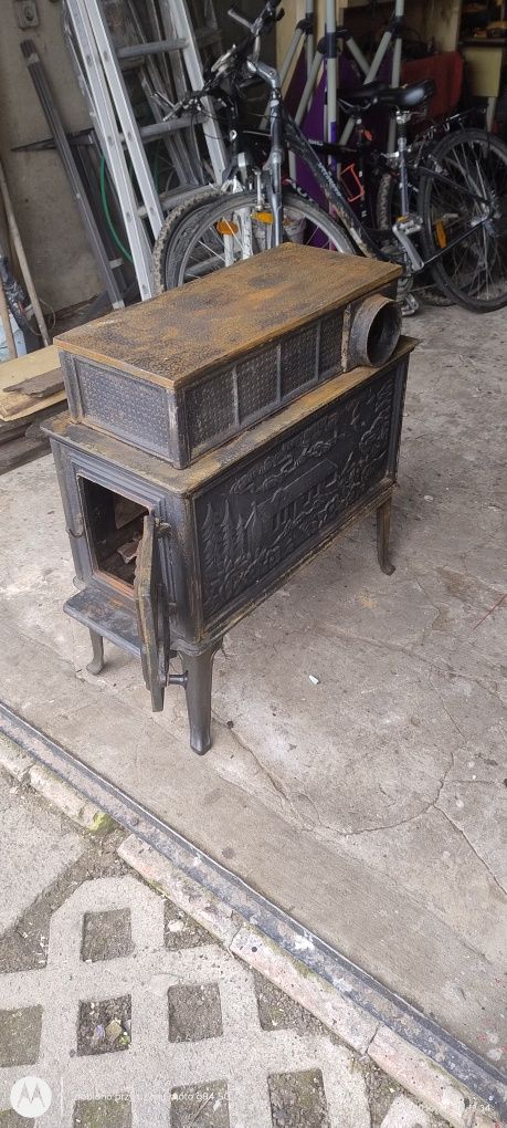 Piec żeliwny ,solidny