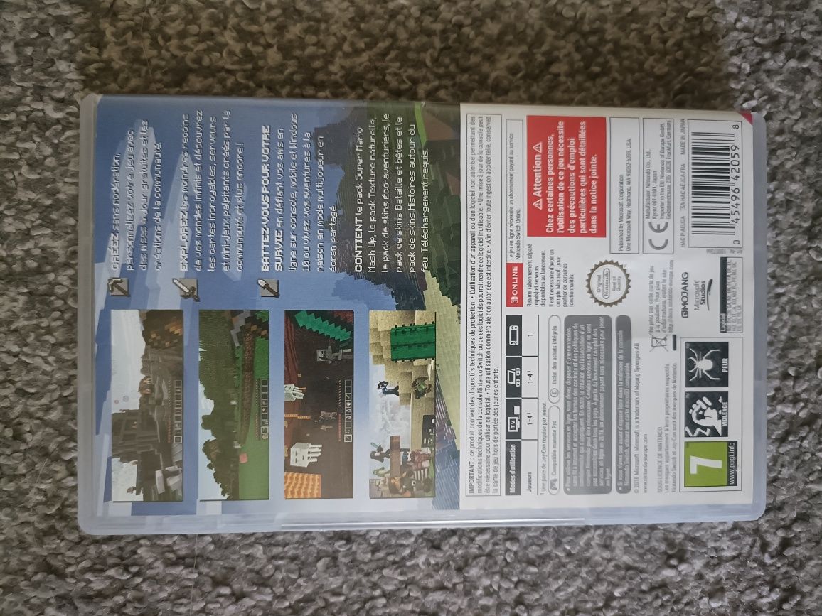 Minecraft na Nintendo switch