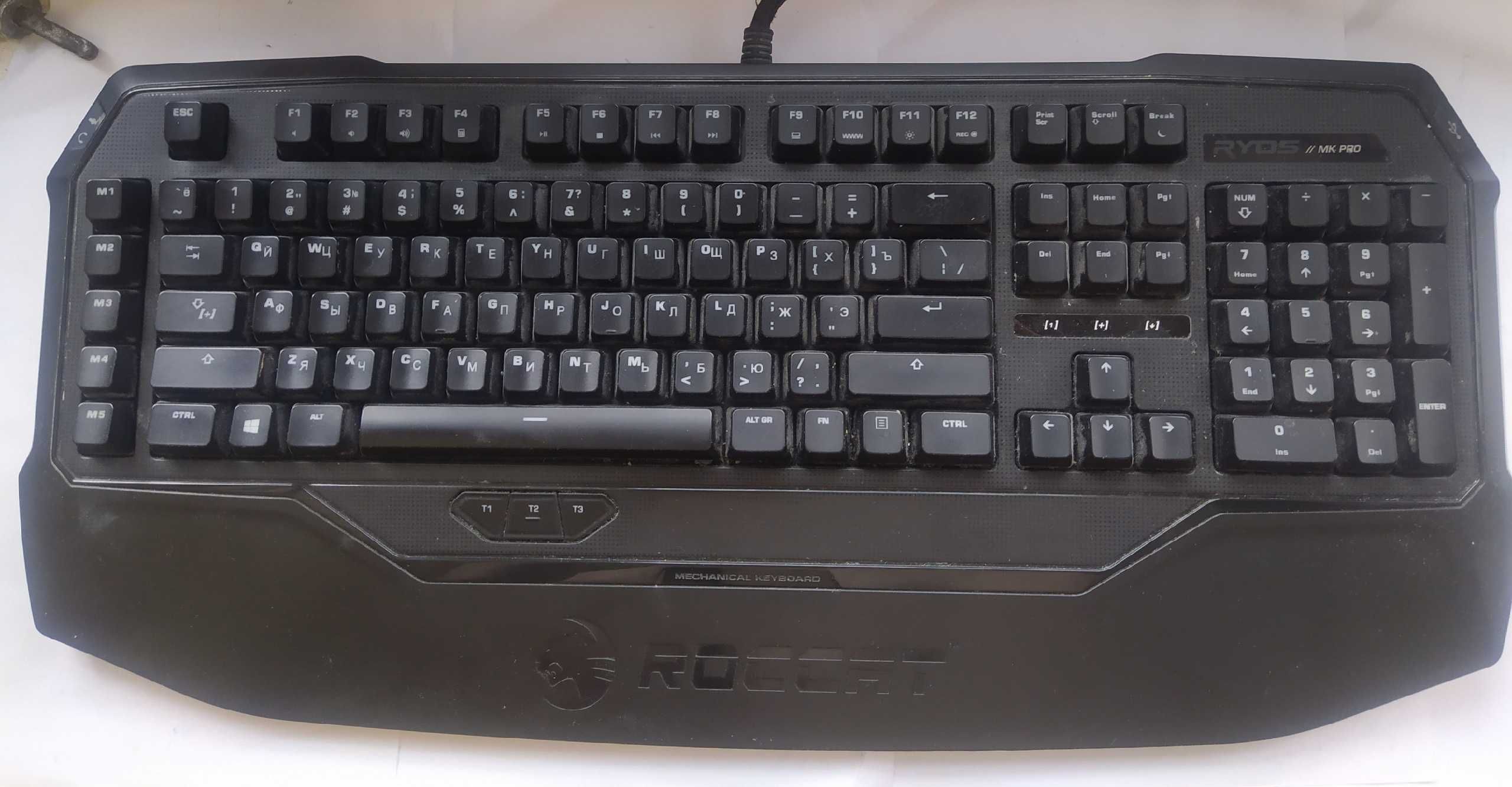 Механическая клавиатура Roccat Ryos MK Pro Cherry MX Brown.