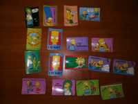 Coleção cromos bollycao os Simpsons