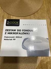 Zestaw do fondue z mikrofalowki