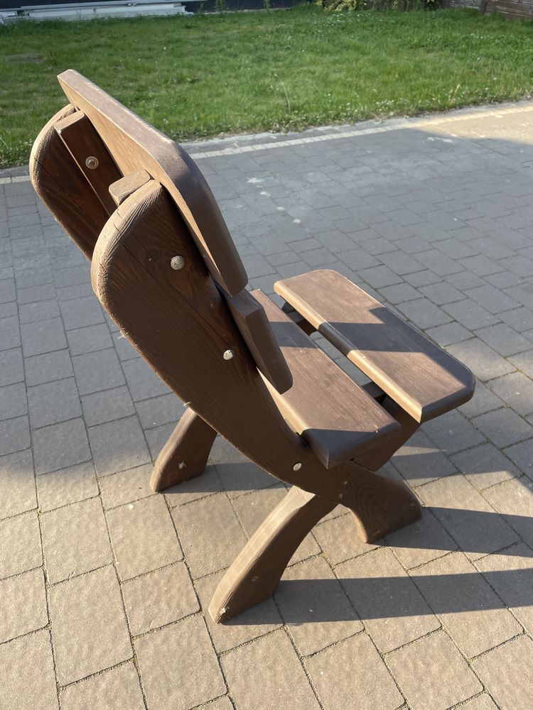 Krzesło krzesła drewniane ogrodowe