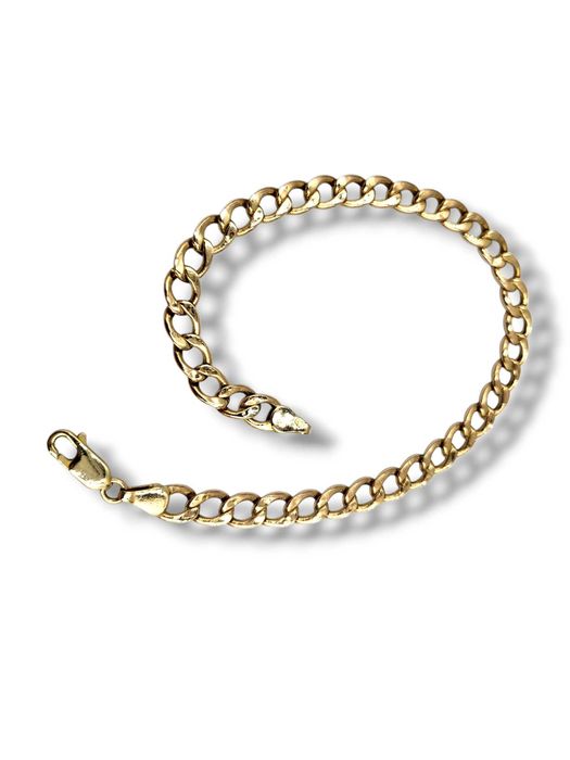 Złota bransoletka 14K PANCERKA