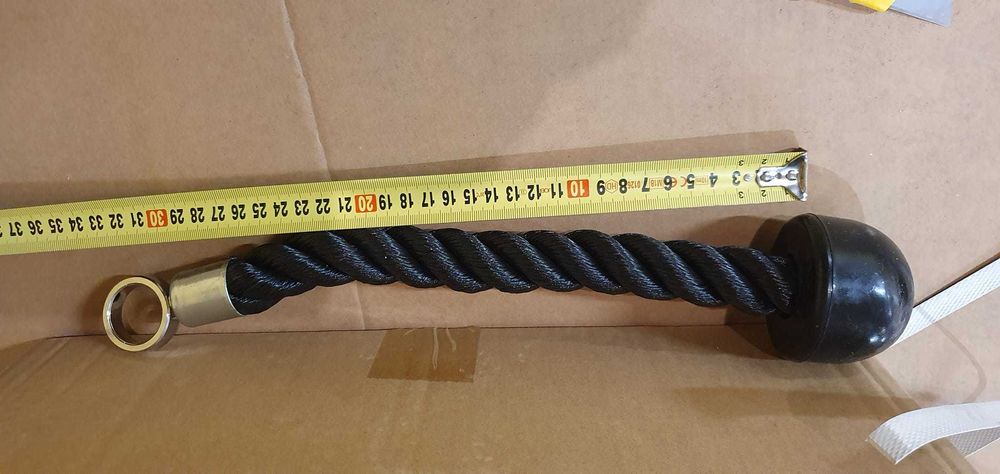 Uchwyt Sznur Pojedynczy NOWY do Wyciągu Siłownia Fitness LINA