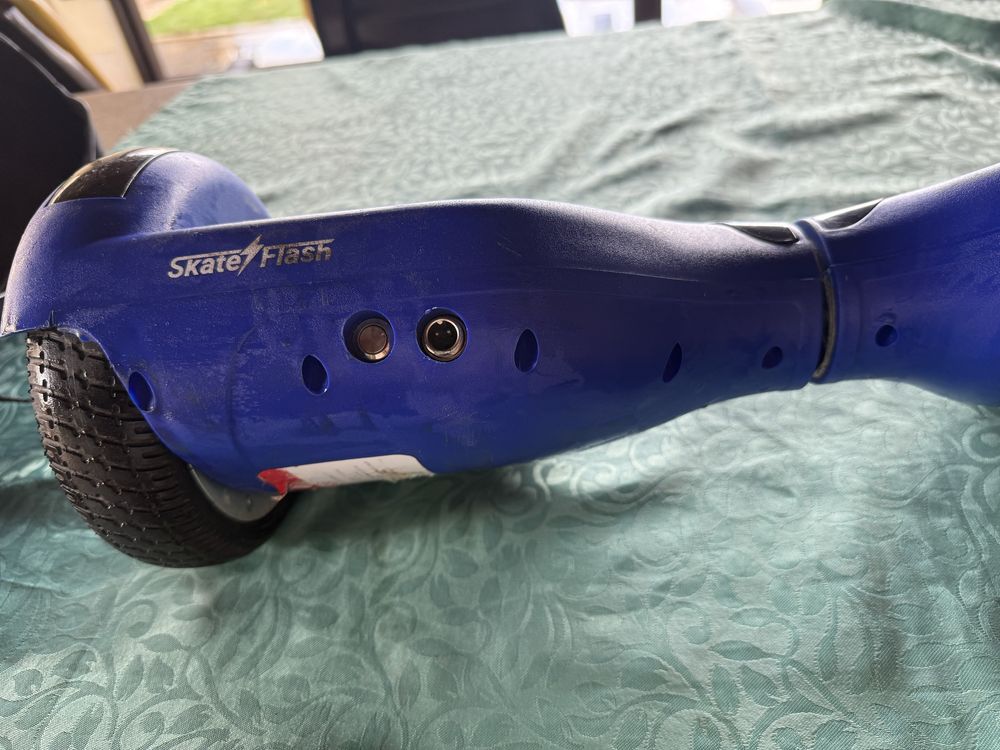 hoverboard  azul com saco e carregador