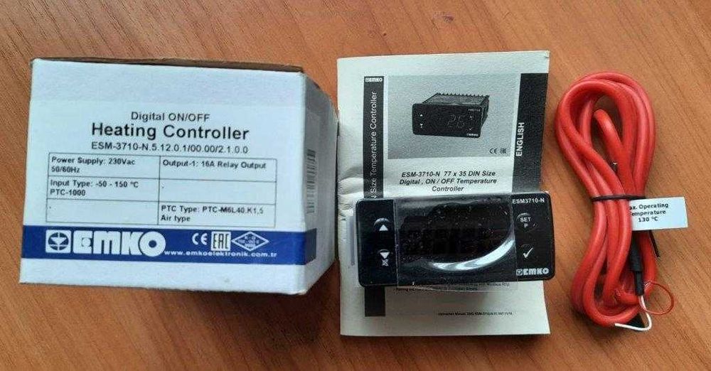 Регулятор нагрева и охлаждения ESM-3710 с датчиком РТС