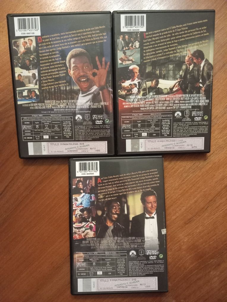 Caça Polícias 1-3 (Eddie Murphy)