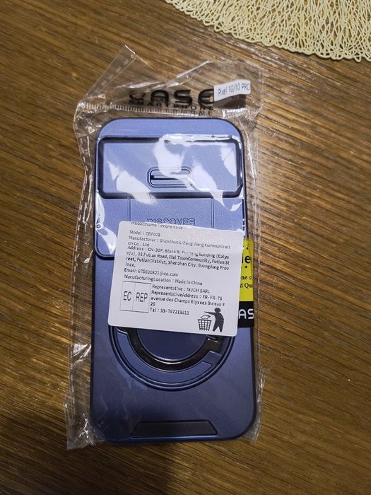 Pixel 10/10 PRO etui zasłona aparatu+ szkło Nillkin CP+PRO