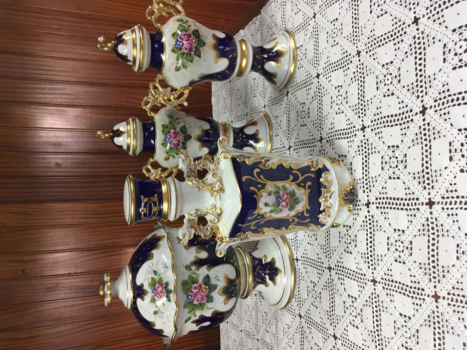 Louças para decoração, pintadas à mão (PT)