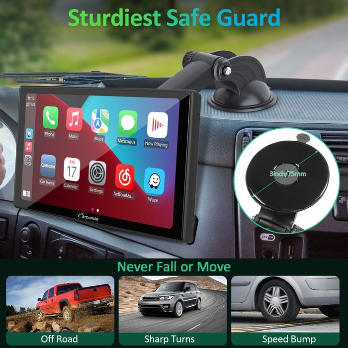 Ecrã Touch 9" para carro - marca CARPURIDE W901 PRO