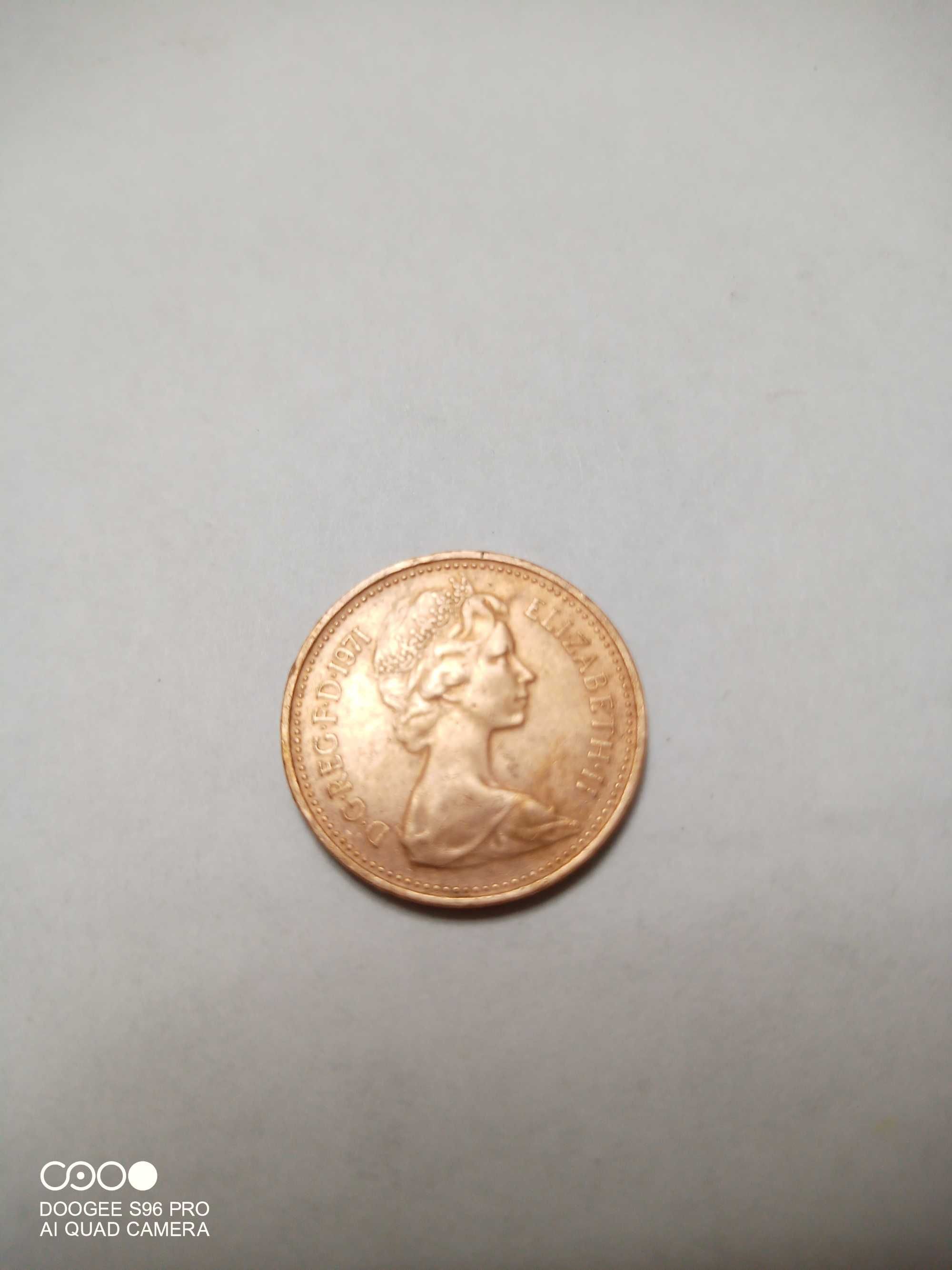 Moneta Anglii stary