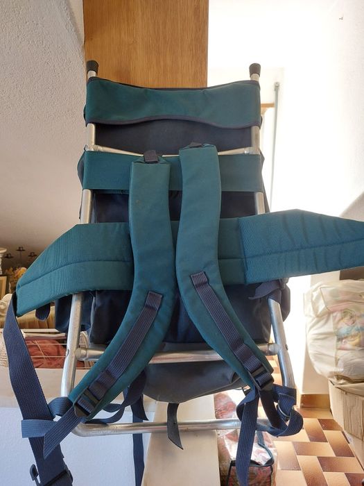 Mochila de viagem e campismo