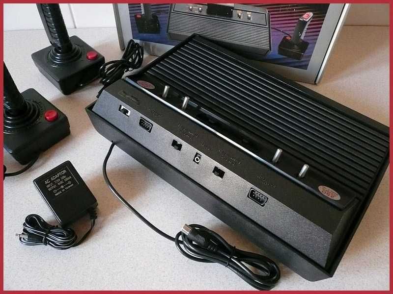 NOWA Konsola TV Game - Klon ATARI 2600, Wbudowane 250 Gier,.