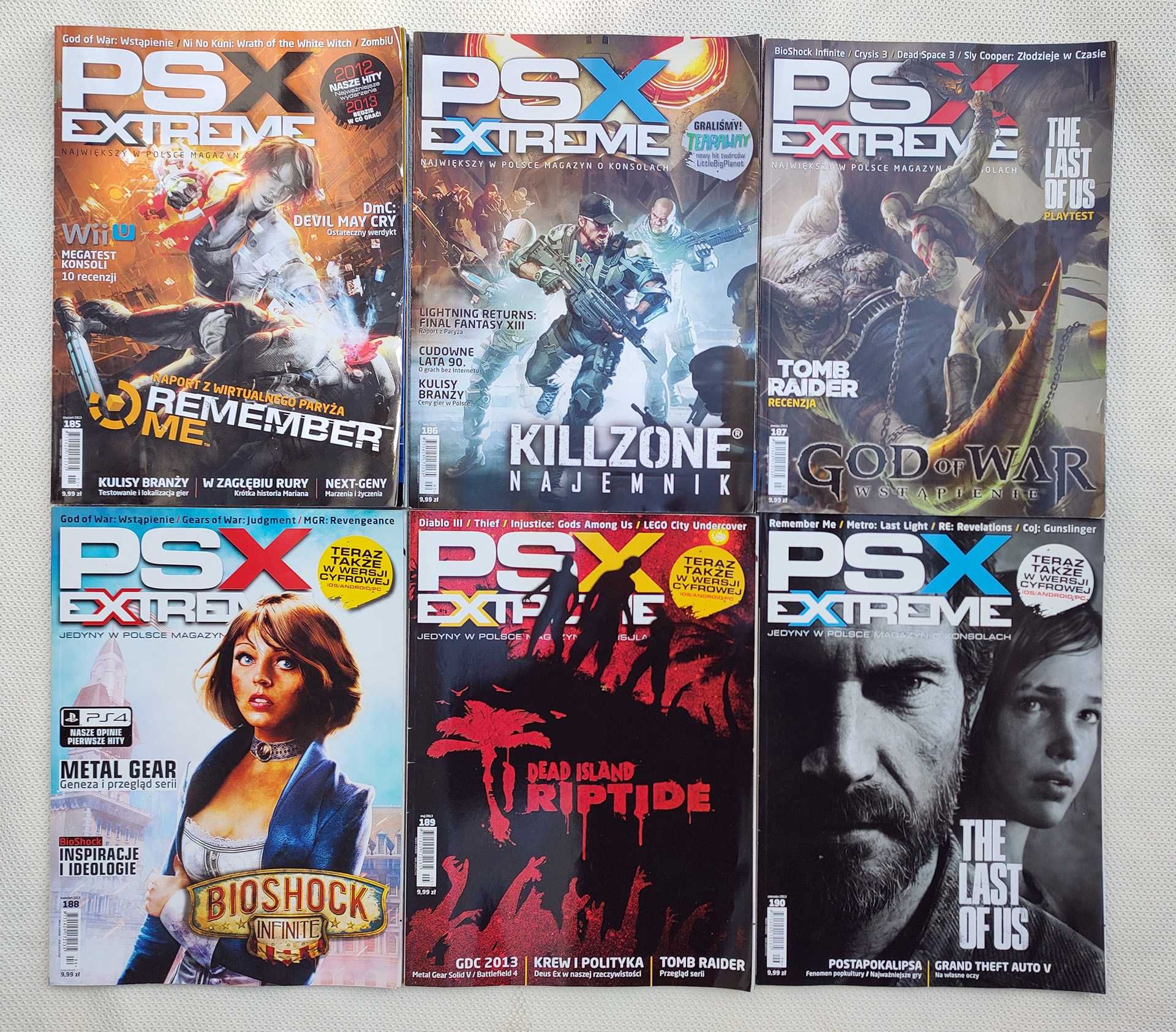 PSX Extreme cały rocznik 2013 - 12 numerów
