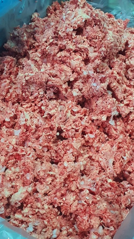 Корм для собак. Мясокостный фарш.