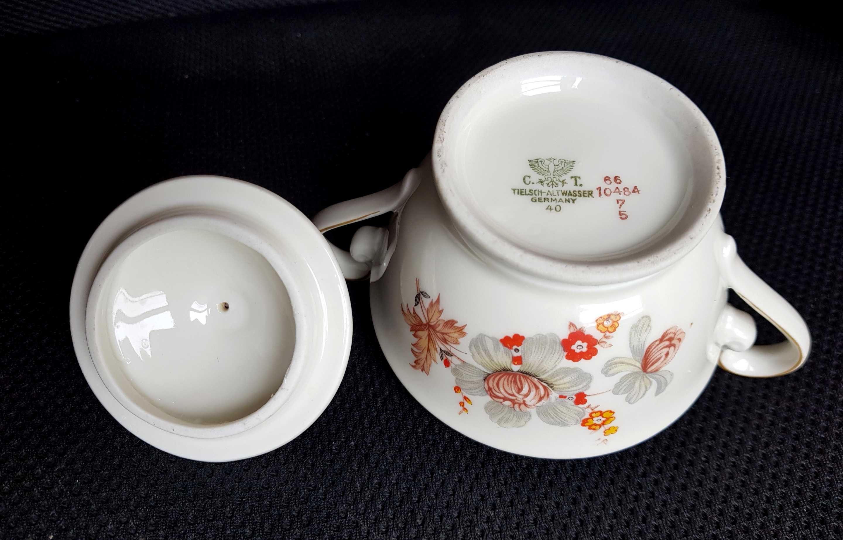 Cukiernica porcelanowa Carl Tielsch  CT Wałbrzych