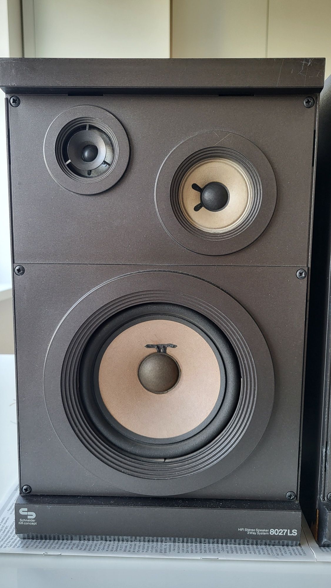 Kolumny głośniki HiFi Stereo 3 Way Ststem moc 70 Watt kpl 2 szt OKAZJA