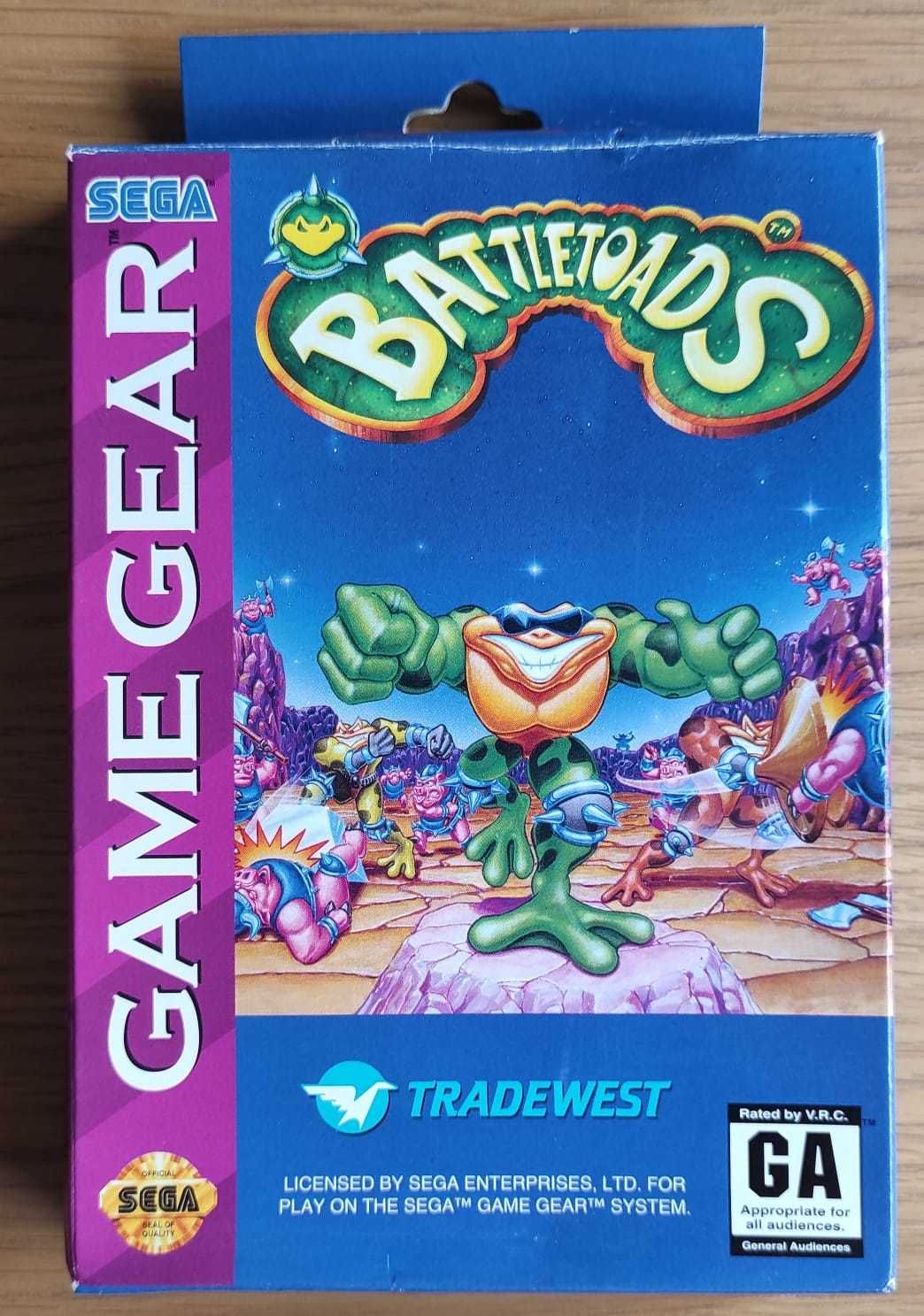 Battletoads Sega Game Gear  (Jogo Raro)