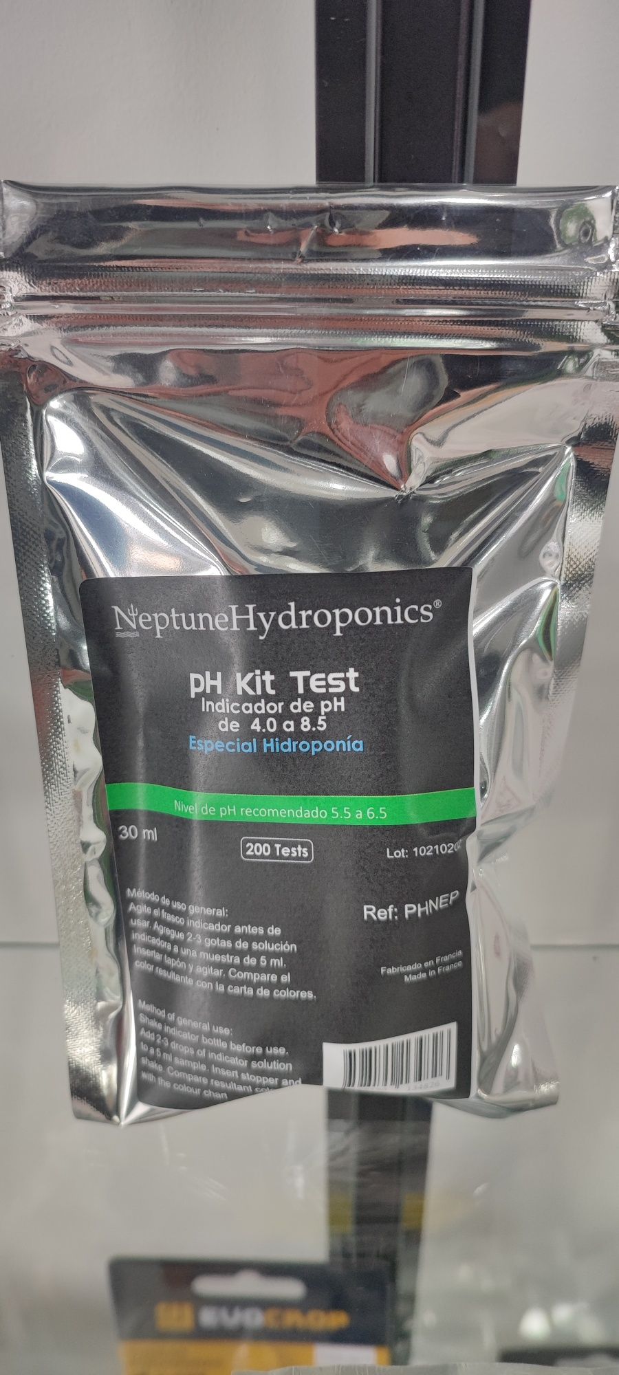 Caneta leitor PH Vanguard ou teste PH Líquido p/ hidroponia ou Aquário
