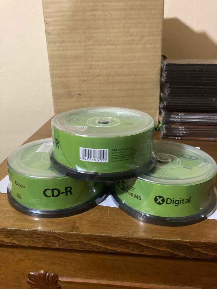 CD-R диски X-Digital 52х болванка діск в боксах