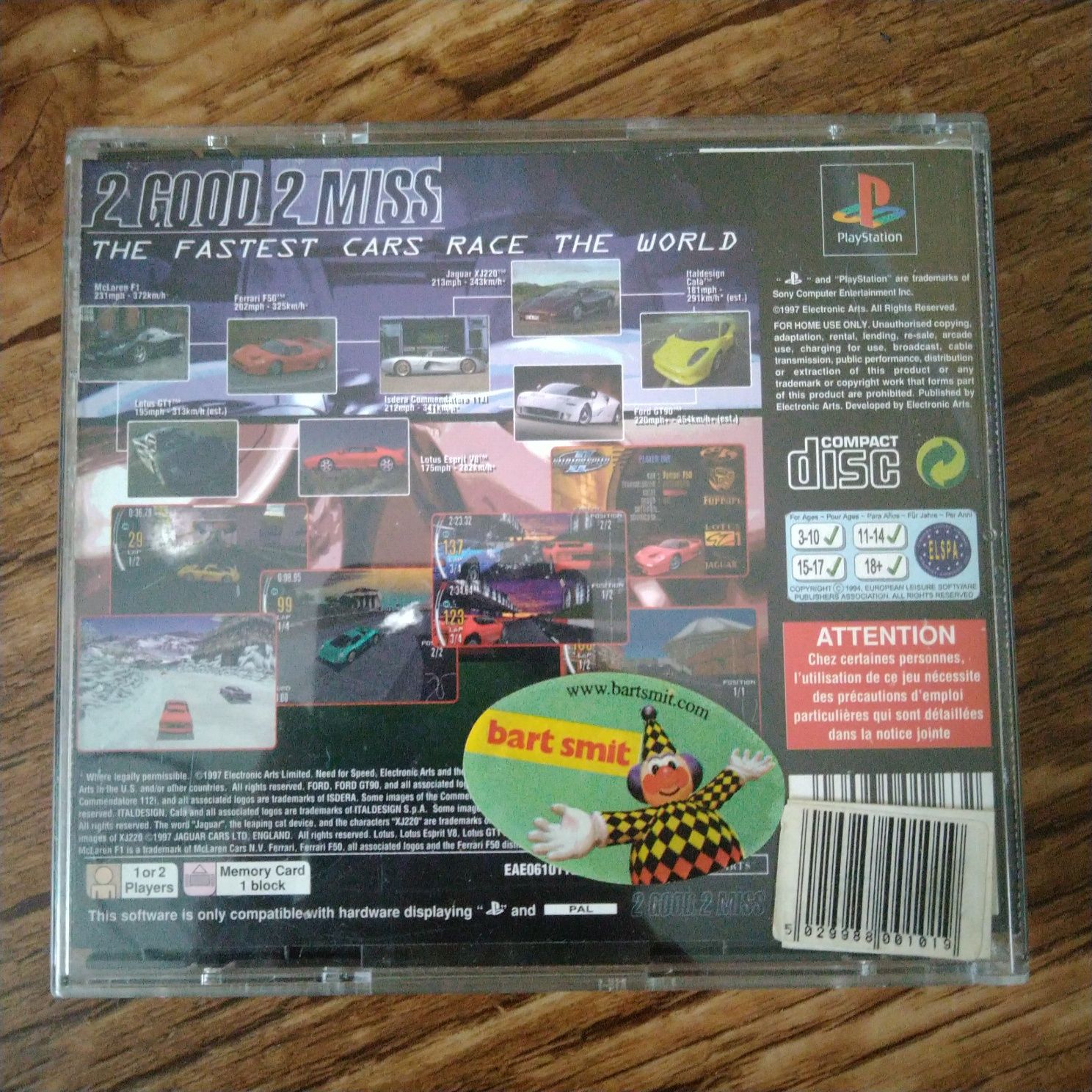 Need for Speed II PlayStation PSX